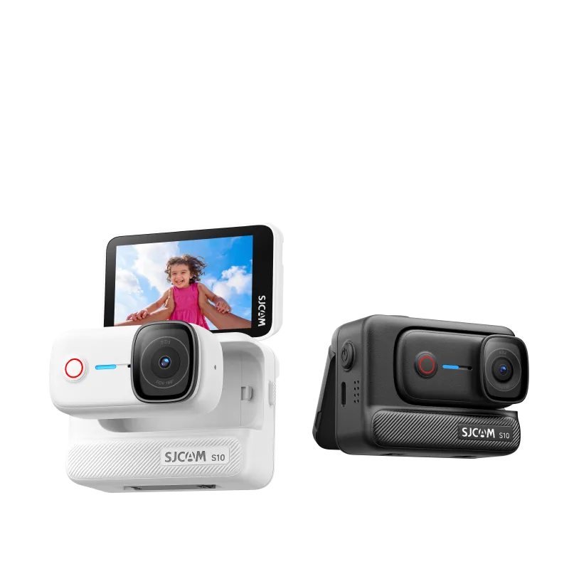 Sjcam S10 4K Küçük POV Aksiyon Kamerası Beyaz